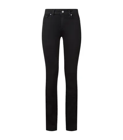 Paige Hoxton Straight Jeans In Black