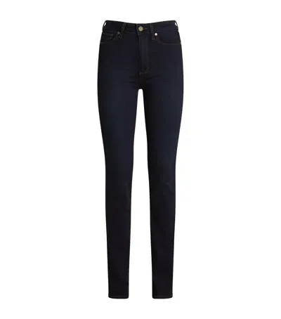 Paige Hoxton Straight Jeans In Blue