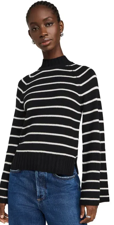 Paige Laurel Sweater Black Multi