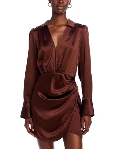 Paige Nyla Silk Dress In Landslide