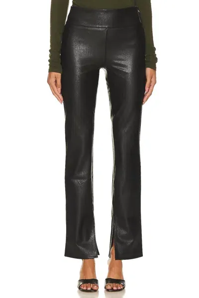 Paige Sakai Faux Leather Legging In Black