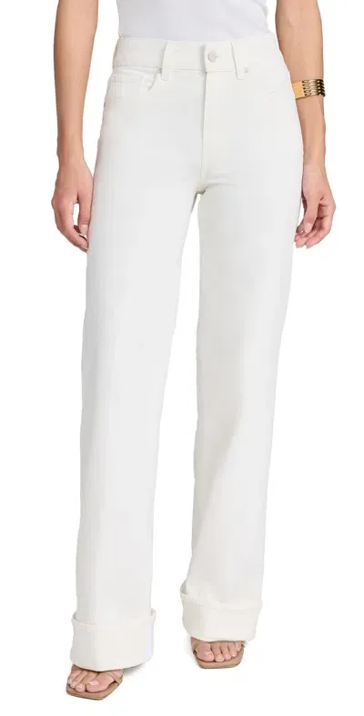 Paige Sasha Trousers Tonal Ecru