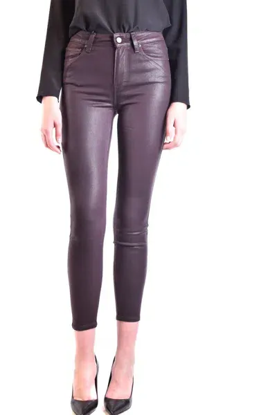 Paige Trousers In Bordeau