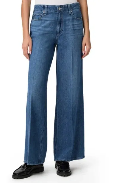 Paige Zoey Wide Leg Jeans In Brentley