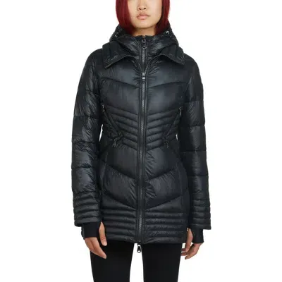 Pajar Braunwyn Light Weight Packable Puffer In Black