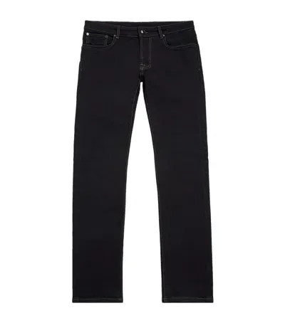 Pal Zileri Denim Slim Jeans In Black