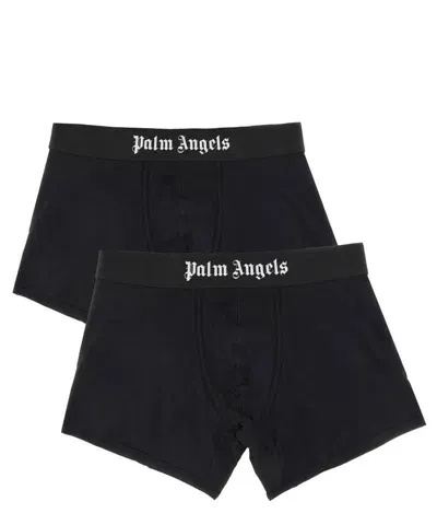 Palm Angels 2 Pack Boxer In Black