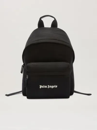 Palm Angels Backpack Classic Logo In Black