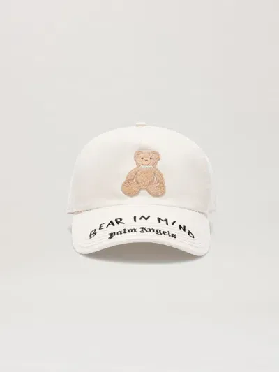 Palm Angels Gorra Bear In Mind In Blanco