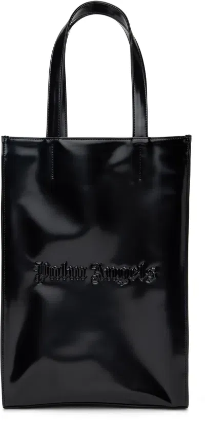 Palm Angels Black Classic Logo Tote