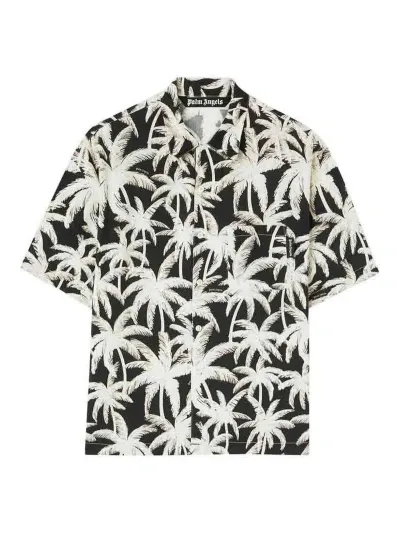 Palm Angels Camisa - Negro In Black