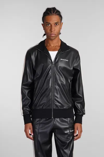 Palm Angels Casual Jacket In Black Polyester