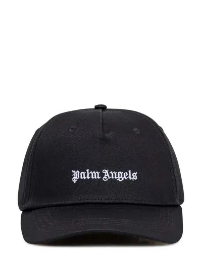 Palm Angels Classic Logo Hat In Black