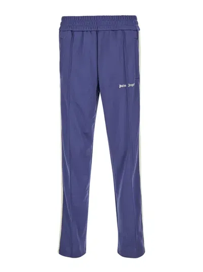 Palm Angels Classic Logo Track Pants In Blue