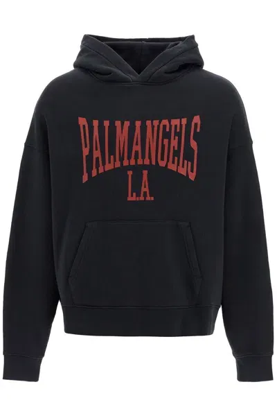 Palm Angels College Hooded Sweatshirt In Multicolor