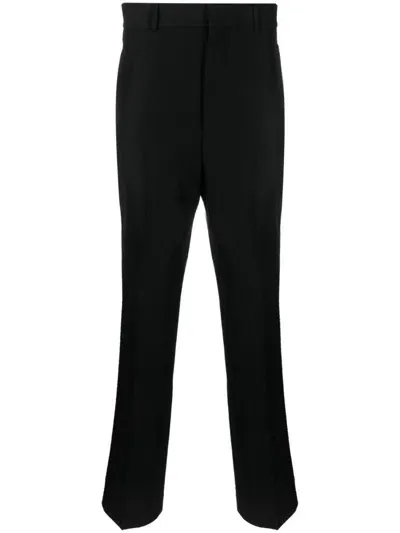 Palm Angels Cotton Track Pants In Black