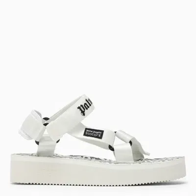 Palm Angels Depa  X Suicoke Sandals In White