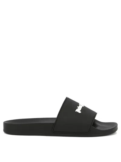 Palm Angels Flat Sandals  Woman Color Black