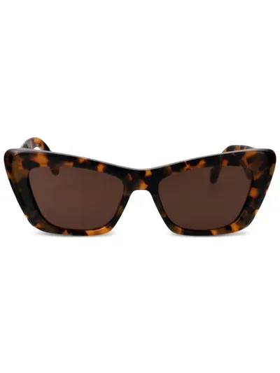 Palm Angels Fairfield Sunglasses In Brown