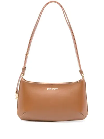 Palm Angels Giorgina Shoulder Bag In Brown