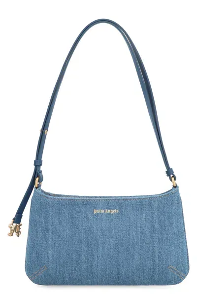 Palm Angels Giorgina Shoulder Bag In Gnawed Blue