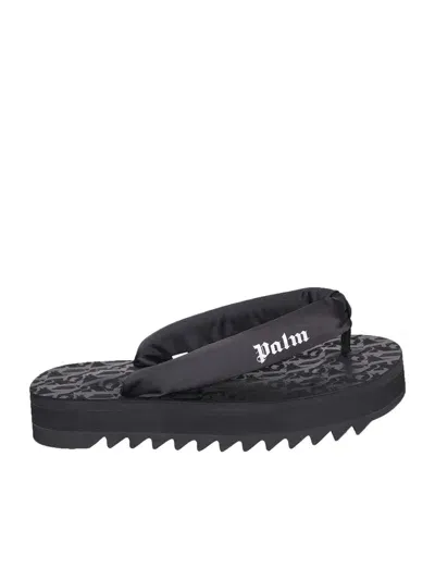 Palm Angels Gta Black Sandals