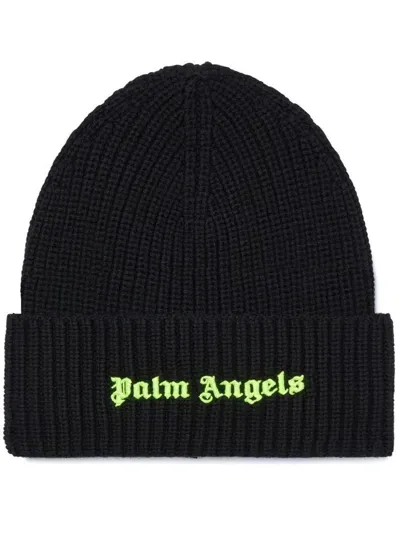 Palm Angels Hats In Black