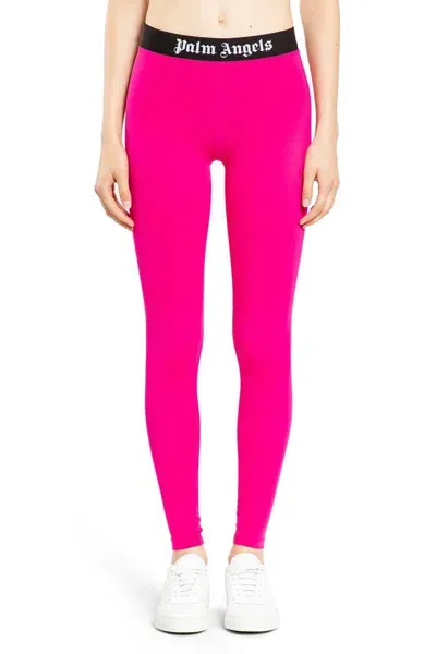 Palm Angels Leggings In Pink