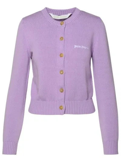 Palm Angels Logo In Purple