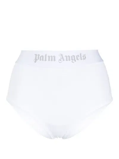 Palm Angels White Brazilian Briefs In White White