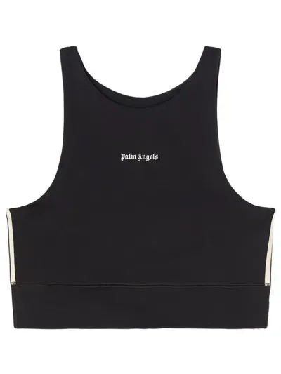 Palm Angels New Classic Training Top In Black