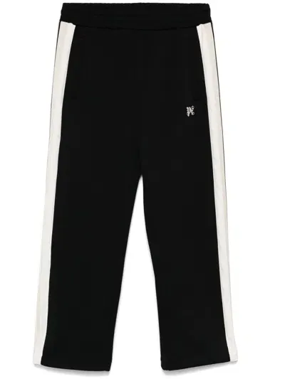 Palm Angels New Monogram Track Pants In Black