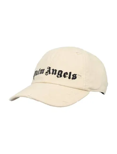 Palm Angels Pa Monogram Cap In White