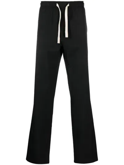 Palm Angels Pa Monogram Pants In Black