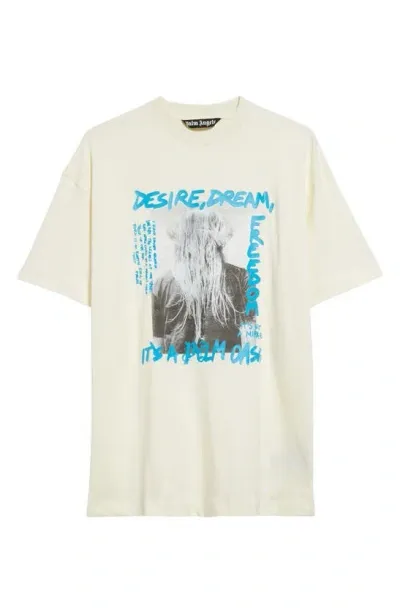 Palm Angels Oasis Cotton T-shirt In White