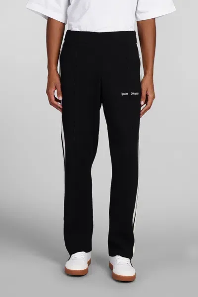 Palm Angels Pants In Black Wool