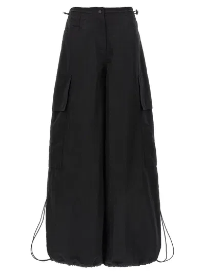 Palm Angels Parachute Pants In Black