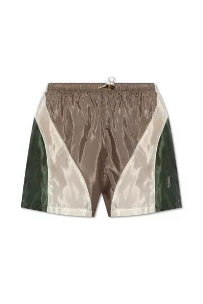 Palm Angels Shorts With Logo In Default Title