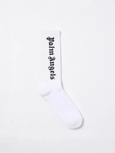 Palm Angels Socks  Men Color White In Weiss