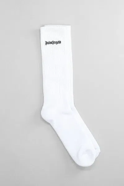 Palm Angels Socks In White