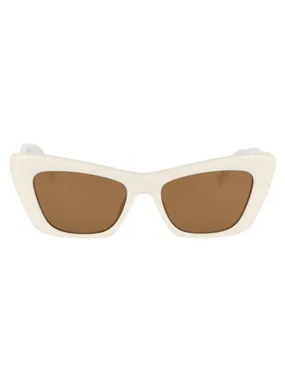 Palm Angels Sunglasses In 0160 White