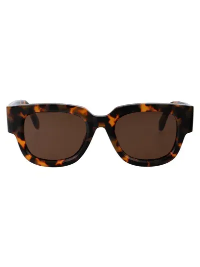 Palm Angels Sunglasses In 6064 Havana