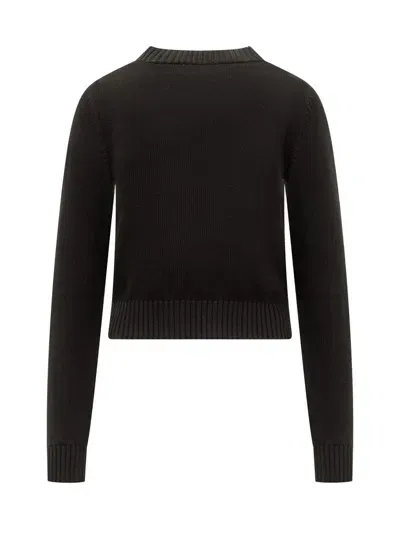 Palm Angels Sweaters In Black