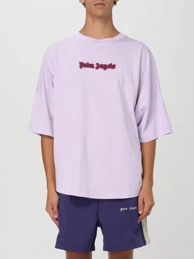 Palm Angels T-shirt  Men Color Lilac