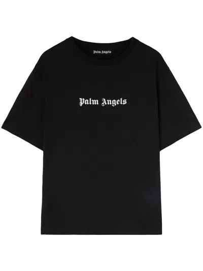 Palm Angels T-shirts And Polos In Black