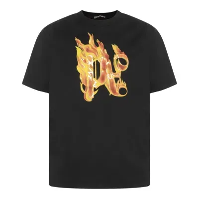 Palm Angels T-shirts And Polos Black