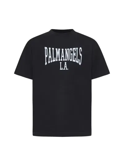 Palm Angels T-shirts And Polos In Black,off,white