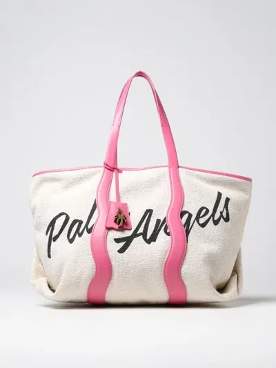 Palm Angels Tote Bags  Woman Color White