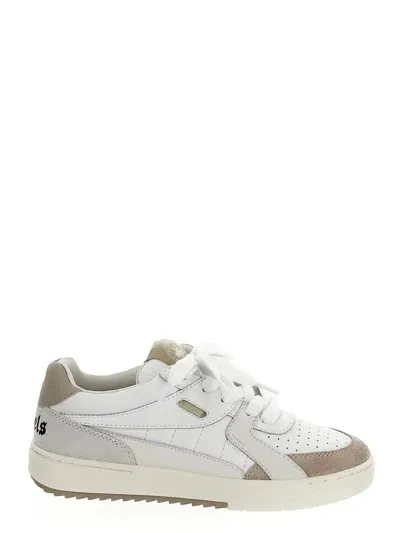 Palm Angels University Sneakers In Yellow Cream