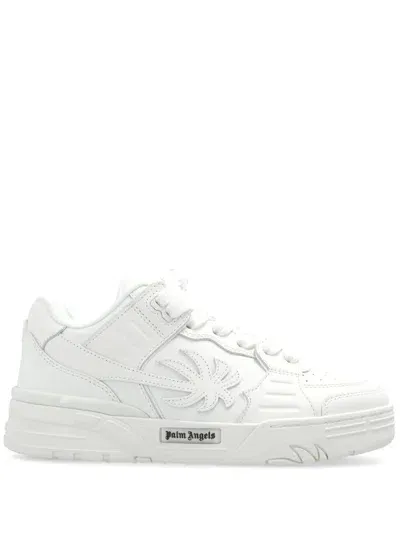 Palm Angels Venice Palm Patch Sneakers In White